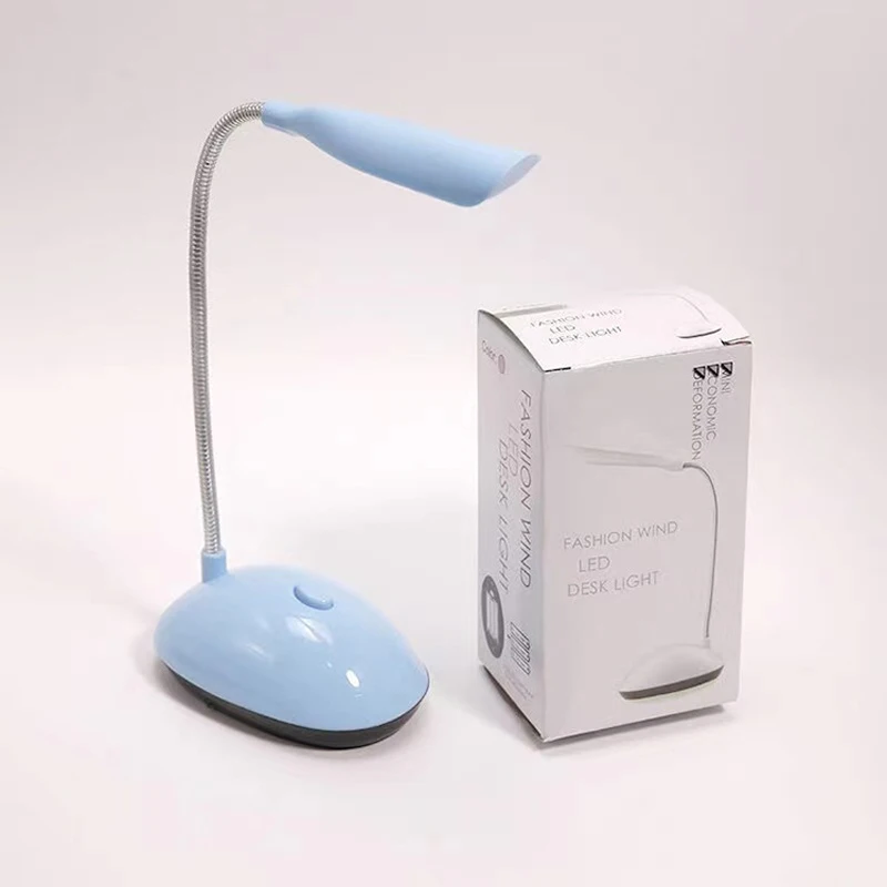 Lámpara de escritorio LED portátil plegable para dormitorio infantil, protección ocular para niños, lámpara de mesa LED para estudio, lectura y estudiantes, alimentada por batería - Image 4